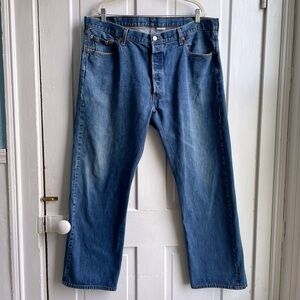 2007 Levi’s 100% Cotton 501 Button Fly Denim Jeans